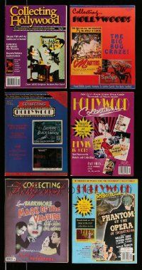 4h198 LOT OF 6 COLLECTING HOLLYWOOD MAGAZINES '90s cool movie posters & other memorabilia!