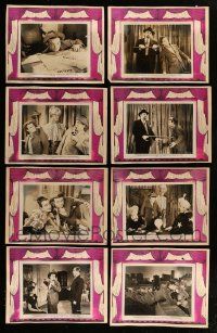 4h239 LOT OF 8 8X10 HARD BOILED MAHONEY STILLS ON 11X14 PRINTED BACKGROUNDS '47 Bowery Boys!