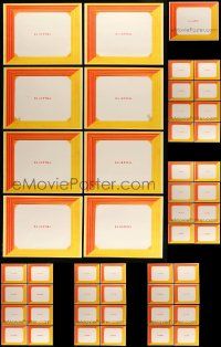 4h232 LOT OF 49 11X14 PRINTED 8X10 STILL BACKGROUNDS '50s display your favorite stills in style!