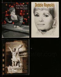 4h010 LOT OF 3 DEBBIE REYNOLDS HOLLYWOOD MEMORABILIA AUCTION CATALOGS '11-14 her own collection!