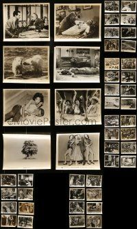 4h319 LOT OF 48 8X10 STILLS '50s-60s great scenes from a variety of different movies!