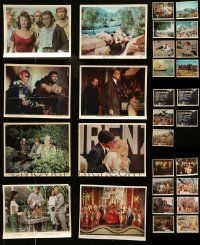 4h323 LOT OF 37 8X10 COLOR STILLS '50s-60s great scenes from a variety of different movies!