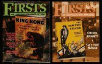 4h227 LOT OF 2 FIRSTS MAGAZINES '92-00 Collecting Modern First Edition Books!