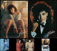 4h553 LOT OF 7 UNFOLDED 17X23 FLASHDANCE SPECIAL POSTERS '83 Jennifer Beals dancing!