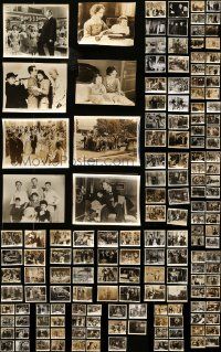 4h312 LOT OF 157 8X10 STILLS '30s-50s great scenes & portraits from a variety of different movies!