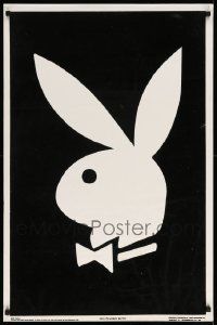 4h572 LOT OF 2 UNFOLDED 22X34 PLAYBOY BUNNY COMMERCIAL POSTERS '01-03 the famous Playmate logo!