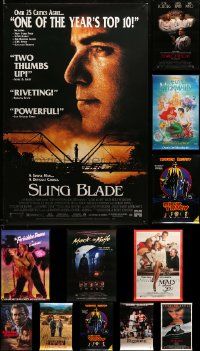 4h678 LOT OF 16 UNFOLDED VIDEO POSTERS '80s-90s great images from a variety of different movies!