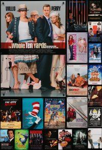 4h621 LOT OF 22 UNFOLDED MOSTLY DOUBLE-SIDED 27X40 ONE-SHEETS '90s-00s great movie images!
