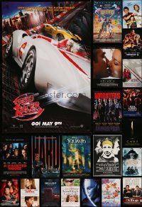 4h593 LOT OF 31 UNFOLDED MOSTLY DOUBLE-SIDED 27X40 ONE-SHEETS '90s-10s great movie images!