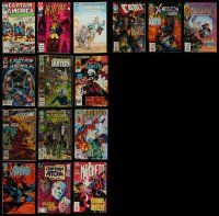 4h304 LOT OF 15 COMIC BOOKS '80s-90s Captain America, a variety of Marvel & D.C. comics!