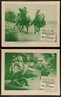 4k976 RIDING WITH BUFFALO BILL 2 chapter 4 LCs '54 cool cowboy serial, Cody to the Rescue!