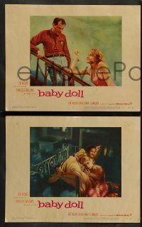 4k871 BABY DOLL 3 LCs '57 Elia Kazan, classic images of sexy troubled teen Carroll Baker!