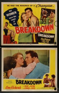 4k114 BREAKDOWN 8 LCs '52 boxer William Bishop, Ann Richards, women caused his breakdown!