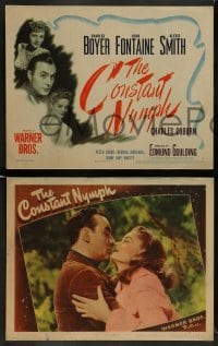 4k158 CONSTANT NYMPH 8 LCs '43 Joan Fontaine, Charles Boyer, sexy Alexis Smith!