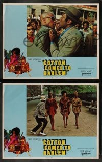 4k164 COTTON COMES TO HARLEM 8 int'l LCs '70 Godfrey Cambridge, St. Jacques, directed by Ossie Davis