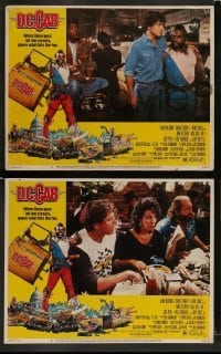 4k174 D.C. CAB 8 LCs '83 great Drew Struzan art of angry Mr. T with torn-off cab door!