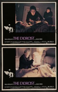 4k797 EXORCIST 7 LCs '74 William Friedkin, Max Von Sydow, William Peter Blatty horror classic!