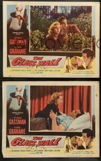 4k295 GLASS WALL 8 LCs '53 sexy Gloria Grahame & Vittorio Gassman in sin-spots of New York!