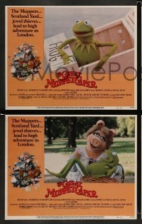 4k800 GREAT MUPPET CAPER 7 LCs '81 Jim Henson, Kermit the frog, Miss Piggy!