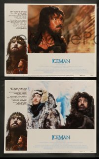 4k373 ICEMAN 8 LCs '84 Fred Schepisi, John Lone as thawed 40,000 year-old neanderthal caveman!