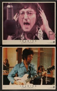 4k886 IMAGINE 3 LCs '88 cool images of former Beatle John Lennon & Yoko Ono!