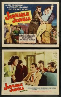 4k410 JUVENILE JUNGLE 8 LCs '58 a girl delinquent & a jet propelled gang out for fast kicks!