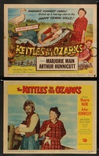 4k413 KETTLES IN THE OZARKS 8 LCs '56 Marjorie Main as Ma brews up a roaring riot in the hills!