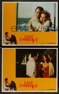 4k429 LAST EMBRACE 8 LCs '79 Roy Scheider & Janet Margolin, directed by Jonathan Demme!