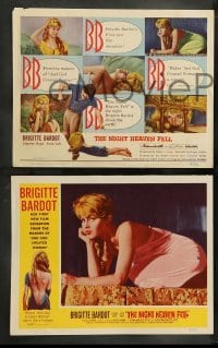 4k539 NIGHT HEAVEN FELL 8 LCs '58 sexy Brigitte Bardot, Vadim's Les bijoutiers du Clair de lune!