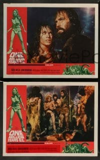 4k825 ONE MILLION YEARS B.C. 6 LCs '66 images of sexiest prehistoric cave woman Raquel Welch!