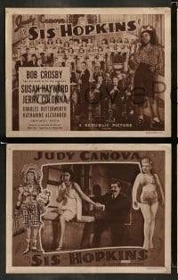 4k652 SIS HOPKINS 8 LCs R40s Judy Canova goes to the big city to meet her rich relatives!