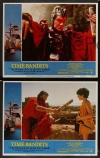 4k711 TIME BANDITS 8 LCs R82 Sean Connery, Michael Palin, Shelley Duvall, directed by Terry Gilliam