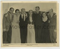 4m129 BIG BROADCAST OF 1938 candid 8x10 still '38 portrait of W.C. Fields, Bob Hope & top cast!