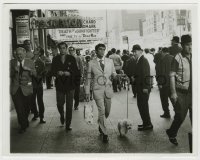 4m145 BOYS IN THE BAND 8x10.25 still '70 gay Cliff Gorman walks poodle in Times Square, Friedkin!
