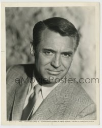 4m181 CHARADE 8.25x10 still '63 great head & shoulders portrait of Cary Grant!