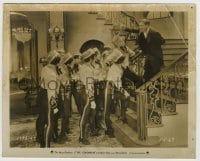 4m208 COCOANUTS 8x10.25 still '29 wonderful image of Groucho Marx with male & female bellhops!