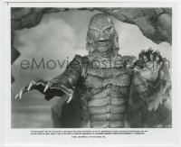 4m232 CREATURE FROM THE BLACK LAGOON 8x9.75 still R81 best close up of the monster!