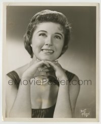 4m294 EDITH FELLOWS 8.25x10 still '50s head & shoulders portrait of the pretty actress by Bruno!