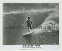 4m303 ENDLESS SUMMER 8.25x10 still '67 Bruce Brown classic, Robert August surfing alone!