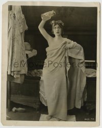4m314 EXCUSE ME 8x10.25 still '25 Norma Shearer attempts a pullman shower in her berth, lost film!