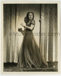 4m320 FAY WRAY deluxe 8.25x10.25 key book still '37 full-length between curtains by Irving Lippman!
