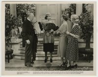 4m325 FIRST LADY 8x10.25 still '37 pretty Kay Francis talks to ladies by butler Harry Davenport!