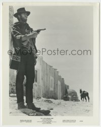 4m333 FOR A FEW DOLLARS MORE 8x10 still '67 full-length c/u of Clint Eastwood with his gun drawn!