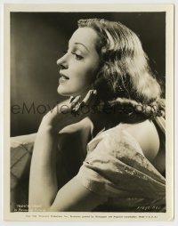 4m340 FRANCES DRAKE 8x10.25 still '35 wonderful profile portrait of the pretty Paramount actress!