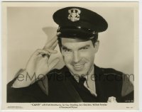 4m343 FRED MACMURRAY 8x10.25 still '35 great smiling portrait in police uniform from Car 99!
