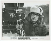 4m346 FRENCH CONNECTION candid 8.25x10 still '71 director William Friedkin close up behind camera!