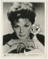 4m357 GAY PURR-EE 8x10.25 still '62 Judy Garland with the cartoon cat character she voices!