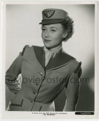 4m389 GLYNIS JOHNS 8.25x10 still '51 the pretty English actress uniformed in No Highway in the Sky!