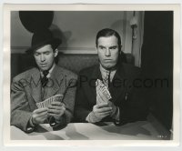 4m508 IT'S A WONDERFUL WORLD deluxe 8x10 still '39 Pendleton tells Stewart to lay down his cards!