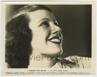 4m587 LILY PONS 8x10.25 still '35 smiling close up from I Dream Too Much!